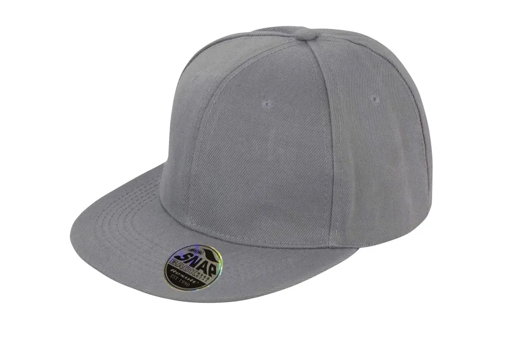 Casquette 6 panneaux Bronx Original Flat Peak Snap Back RESULT HEADWEAR