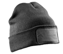 Recycled Double Knit Printers Beanie-RESULT GENUINE RECYCLED