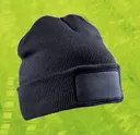 Recycled Double Knit Printers Beanie-RESULT GENUINE RECYCLED