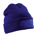 Recycled Double Knit Printers Beanie-RESULT GENUINE RECYCLED