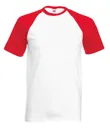 T-shirt BASEBALL 160 FRUIT OF THE LOOM