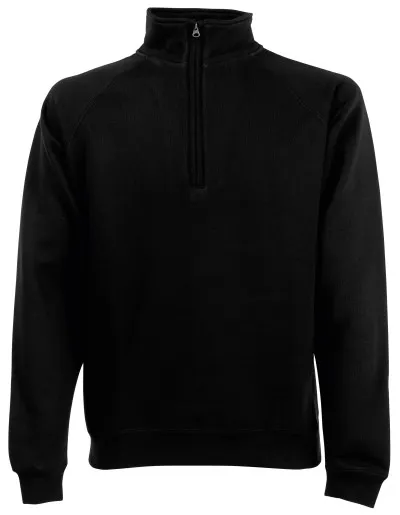 Sweat  Col Zippe Premium 70/30 280 FRUIT OF THE LOOM