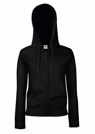 Sweat  Capuche  zippé Premium 280 Femme FRUIT OF THE LOOM
