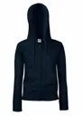Sweat  Capuche  zippé Premium 280 Femme FRUIT OF THE LOOM