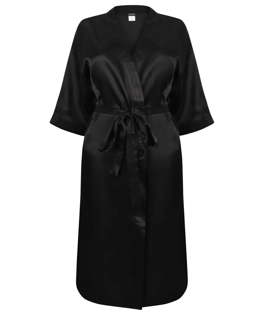 Peignoir Kimono en satin -TOWEL CITY