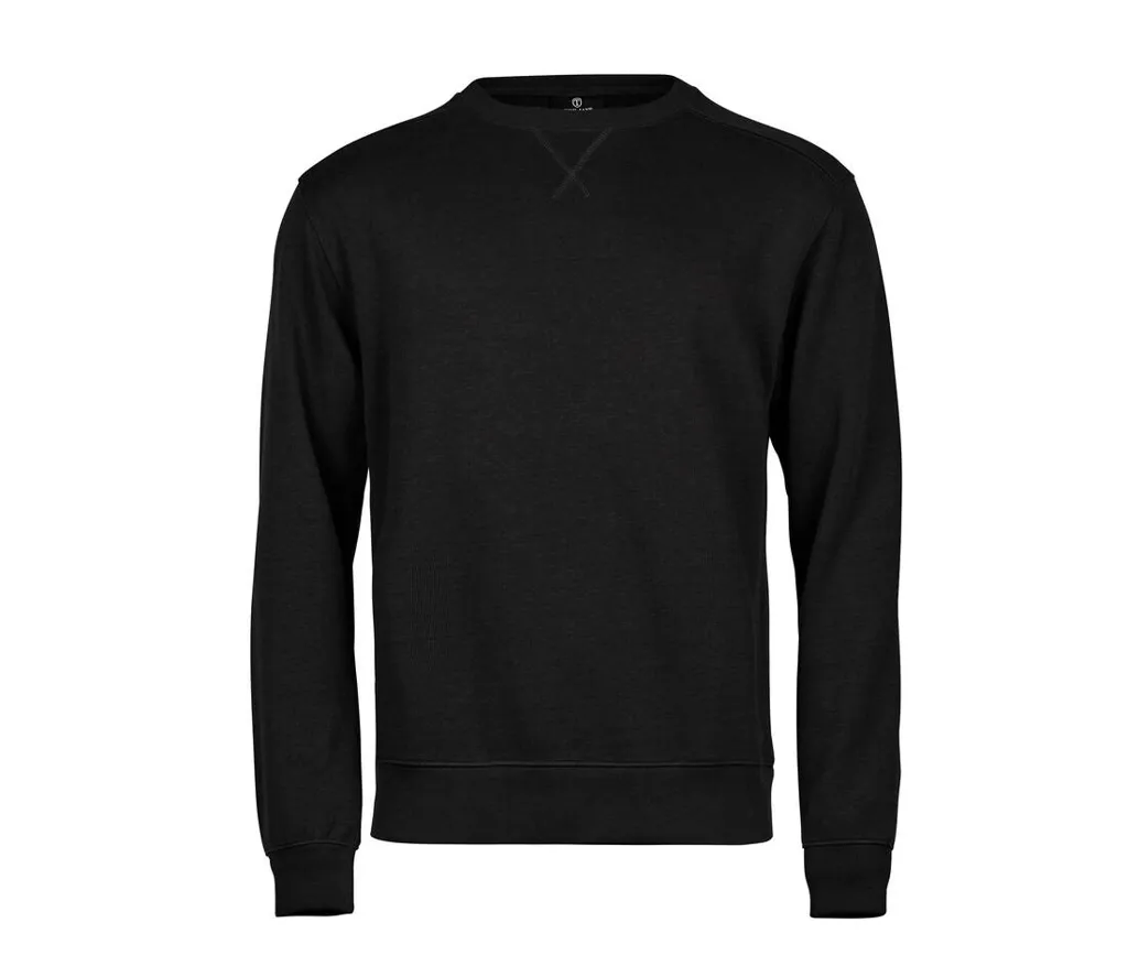 Ribbed Interlock Crew Neck-Tee Jays