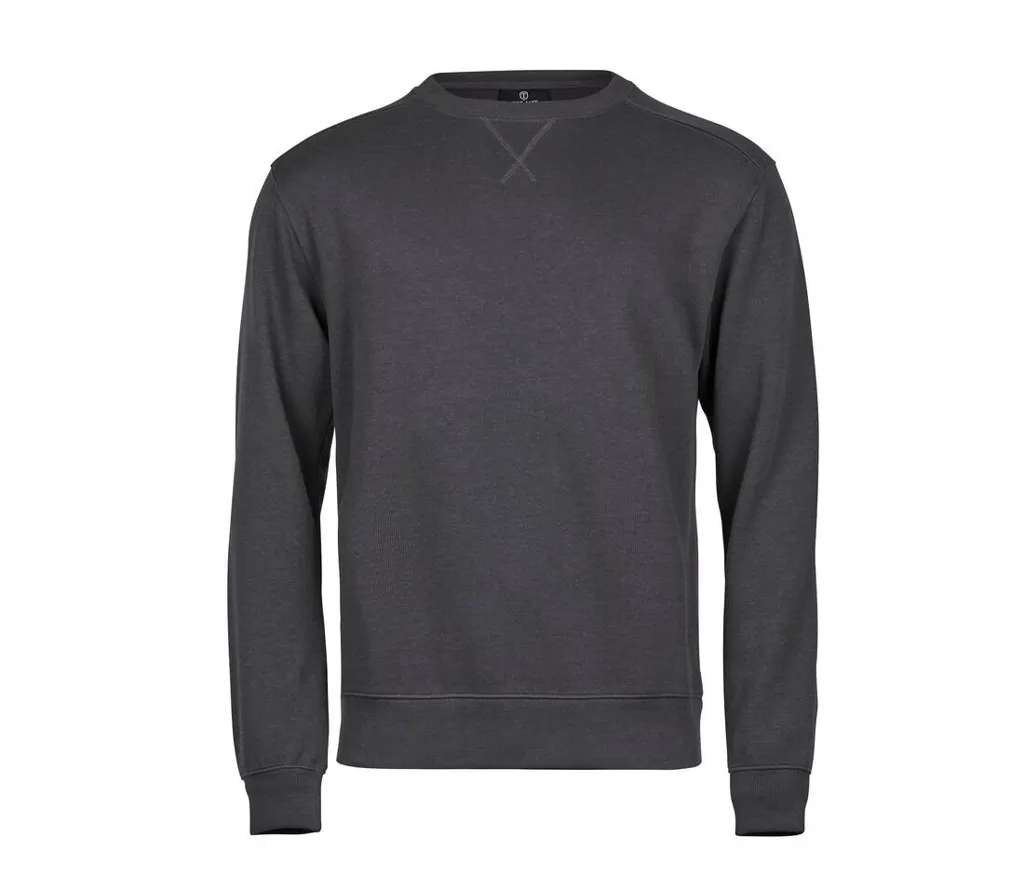 Ribbed Interlock Crew Neck-Tee Jays