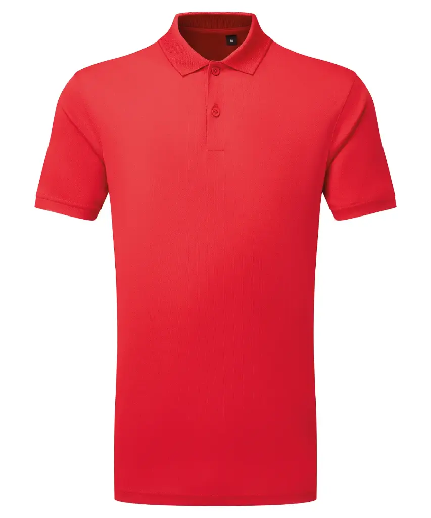 Polo texturé recyclé homme TRIDRI