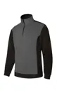 Sweat Bicolore Col Zippé-VELILLA