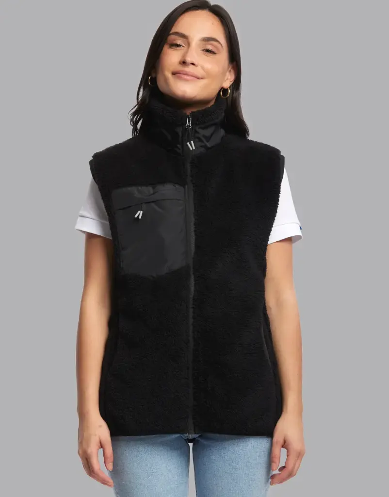 Bodywarmer Sherpa Femme