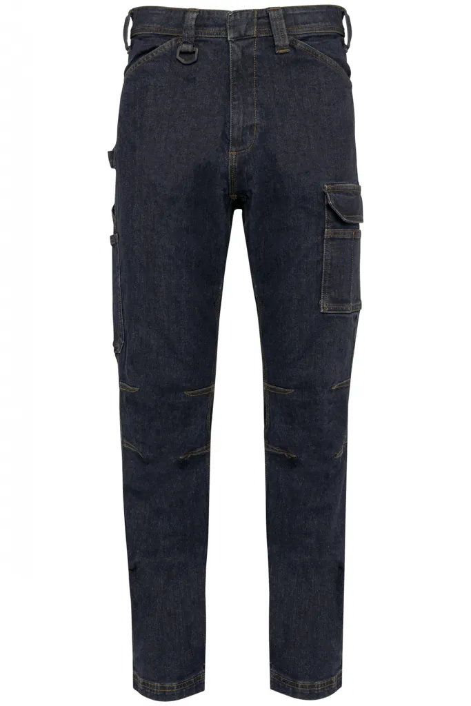 Pantalon Denim  multipoches-WK