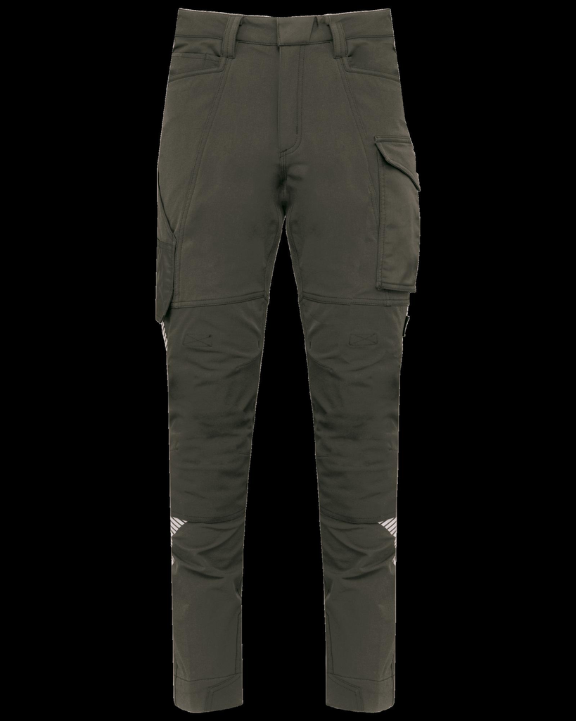 Pantalon léger stretch recyclé multipoches unisexe WK