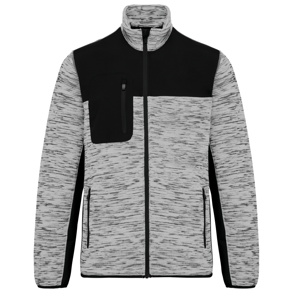 Veste recyclée en polytricot homme WK