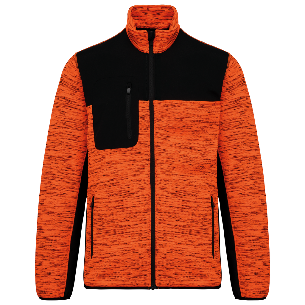Veste recyclée en polytricot homme WK