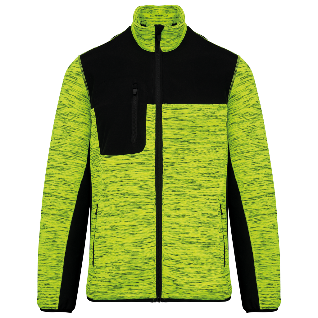 Veste recyclée en polytricot homme WK