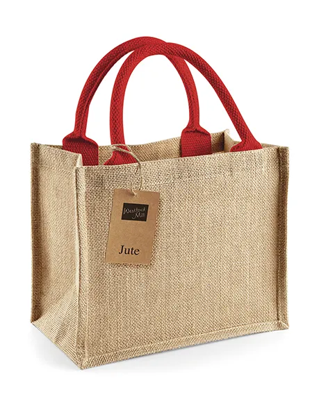 Jute Mini Gift Bag-WESTFORD MILL