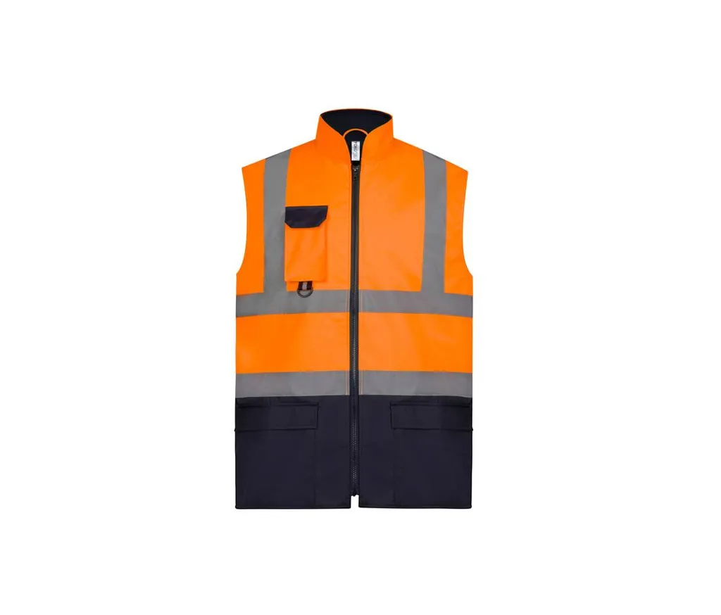 Bodywarmer Rembourré Haute Visibilité-YOKO