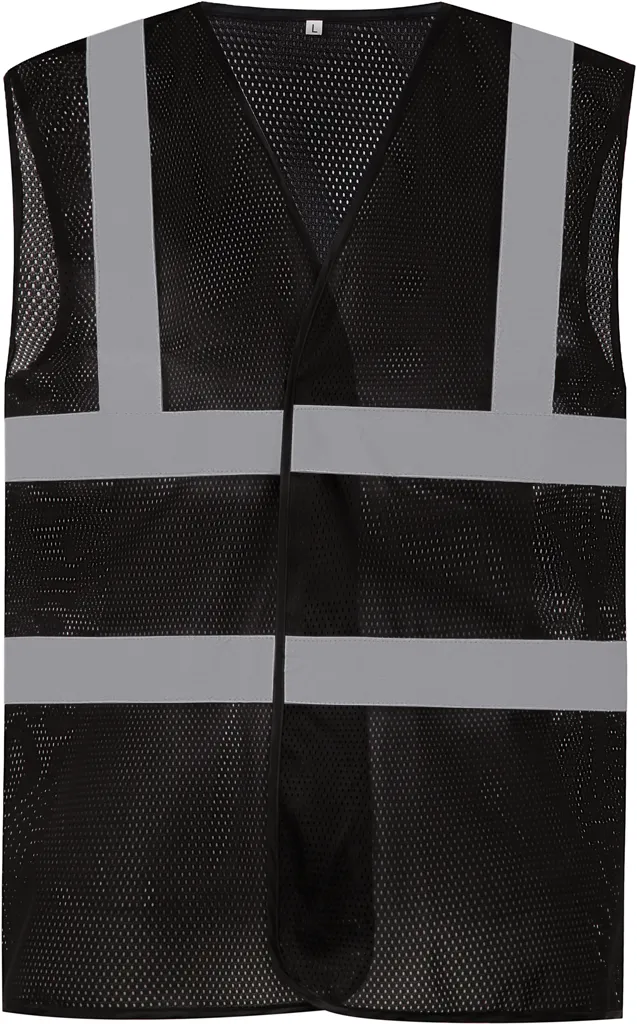 Gilet à maille ajourée recyclée-YOKO