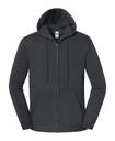 Iconic premium hooded sweat jacket FRUIT OF THE LOOM 