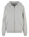 Sweat à capuche moelleux avec fermeture éclair pour femme BUILD YOUR BRAND
