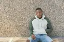 Sweat à capuche bicolore sans marque TEE JAYS