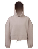 Sweat à capuche court oversize femmes TRIDRI