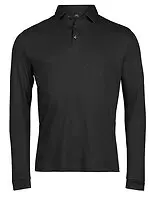 Polo à manches longues en coton Pima TEE JAYS 