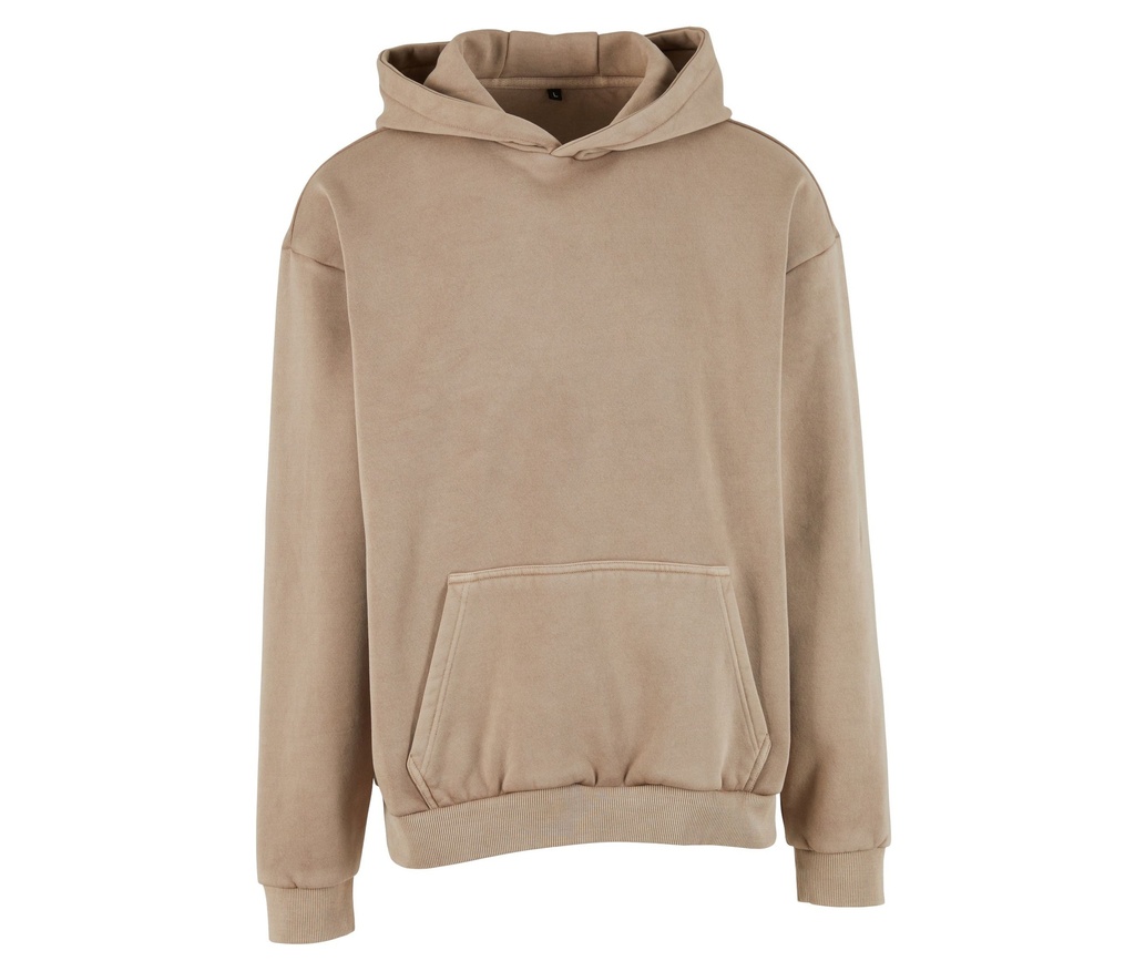 Sweat à capuche lourd délavé BUILD YOUR BRAND