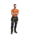 Pantalon artisan stretch STRIKER jambes longues BLAKLADER  