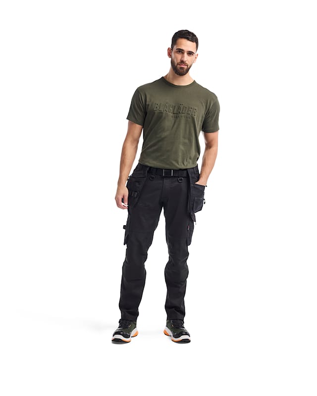 Pantalon artisan stretch STRIKER jambes courtes BLAKLADER  