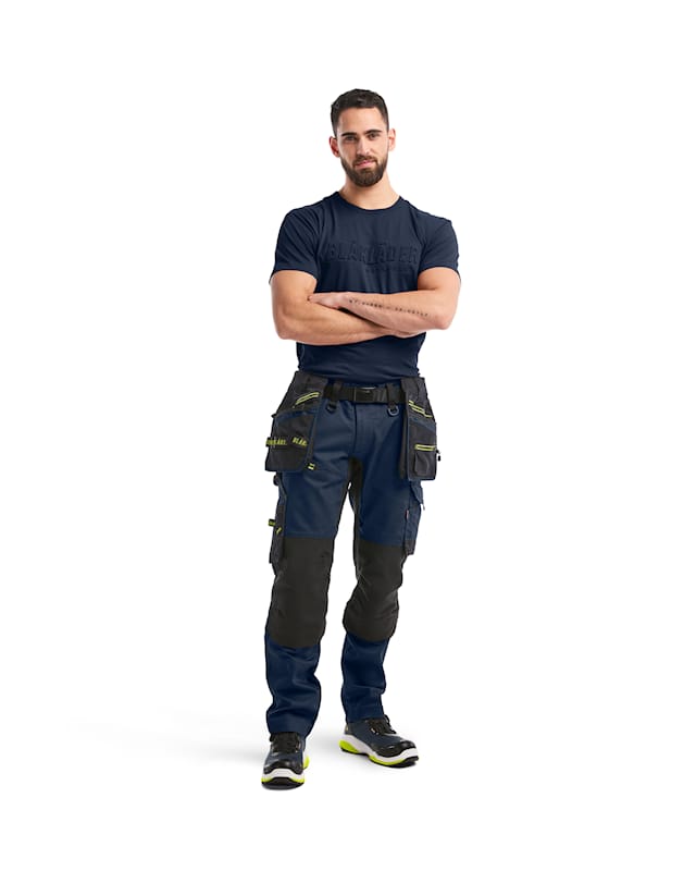 Pantalon artisan stretch STRIKER jambes courtes BLAKLADER  