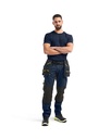 Pantalon artisan stretch STRIKER jambes courtes BLAKLADER  