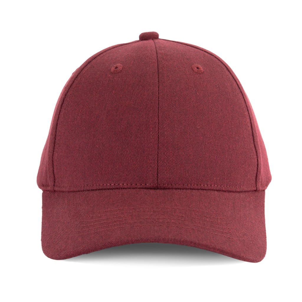 Casquette 6 panneaux en coton recyclé K-UP