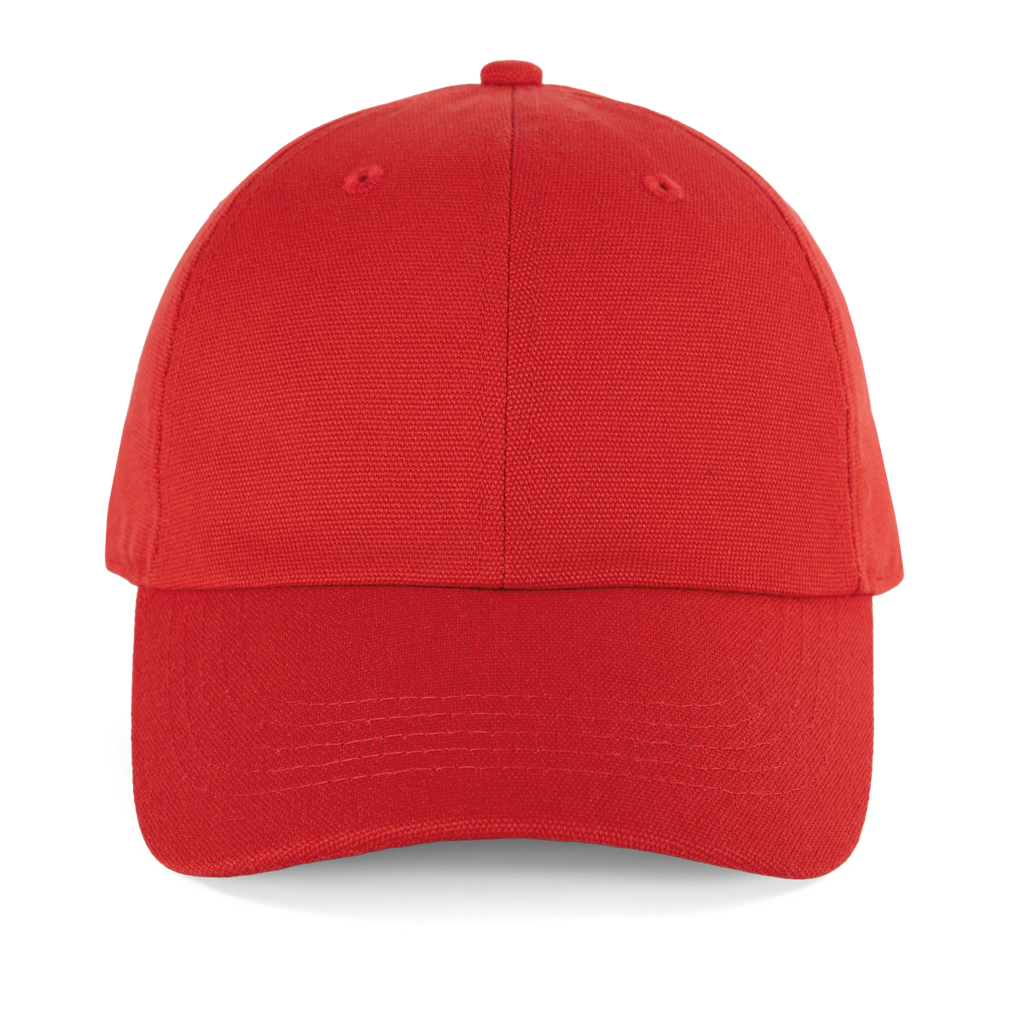 Casquette en toile de coton 6 panneaux K-UP