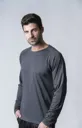 T-shirt 100% polyester Manches Longues ACQUA ROYAL