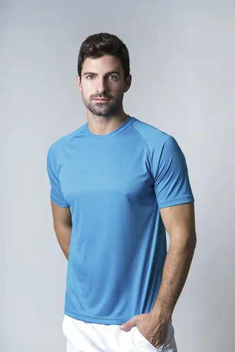 T-shirt Technique DYNAMIC 100% polyester ACQUA ROYAL
