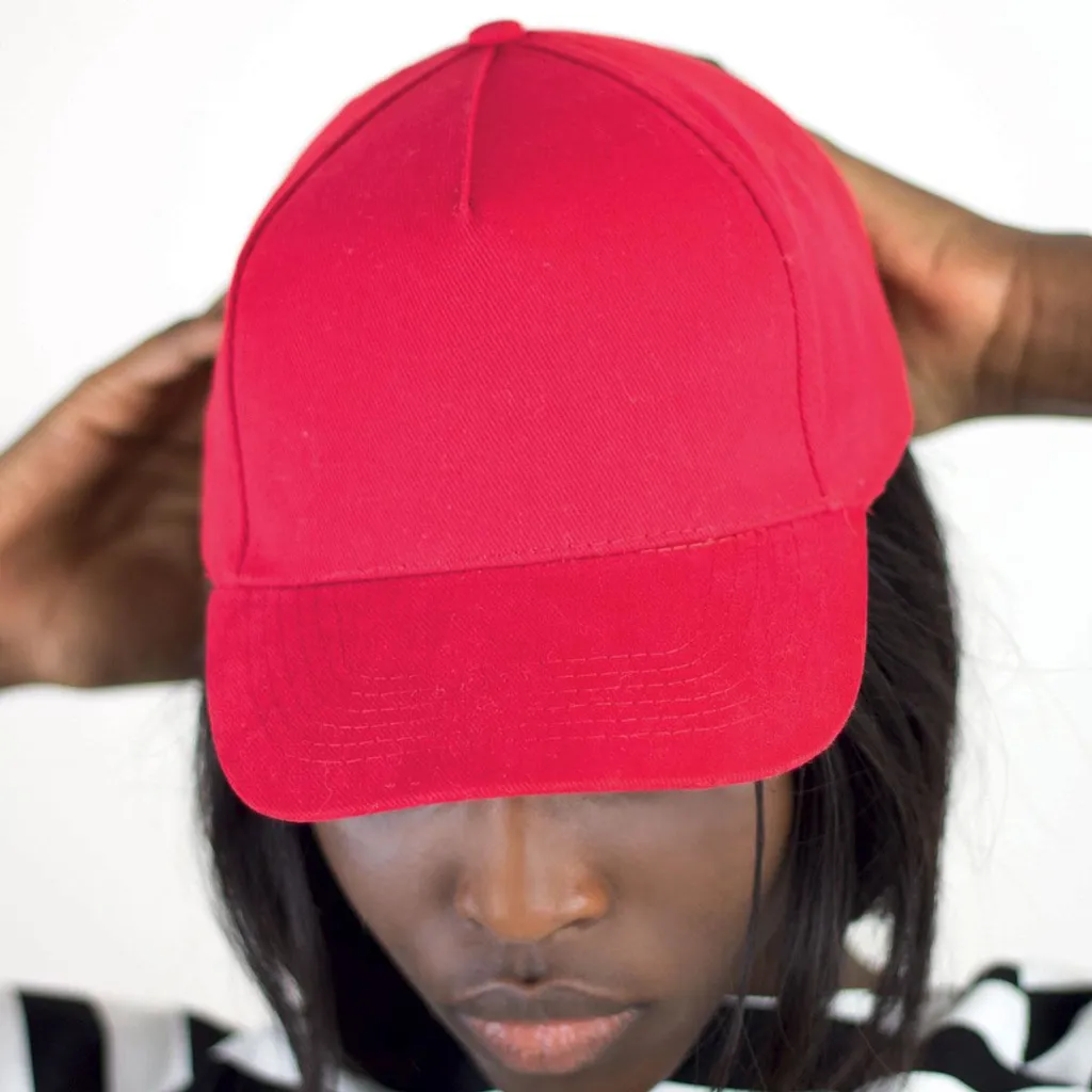Casquette 5 panneaux brossé lourd Liberty Five -ATLANTIS