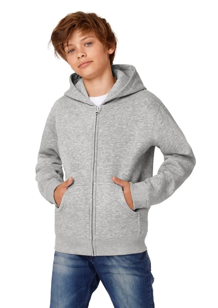 Sweat  Capuche  Grand zip Enfant 280 B&C