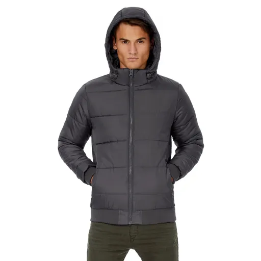 [BCSUPM] Blouson doudoune Capuche  SUPERHOOD MEN B&C