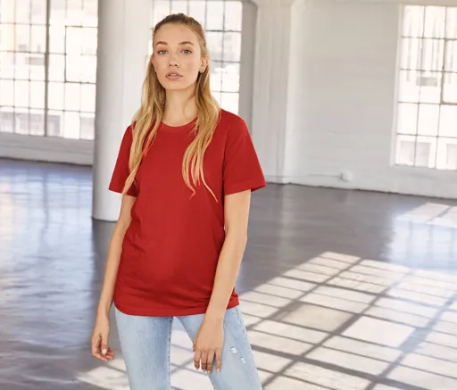 Women's Relaxed Jersey Manches Courtes T- BELLA&CANVAS