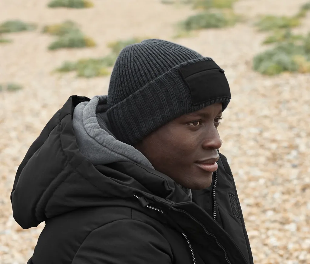 Bonnet Zip Patch Beanie BEECHFIELD