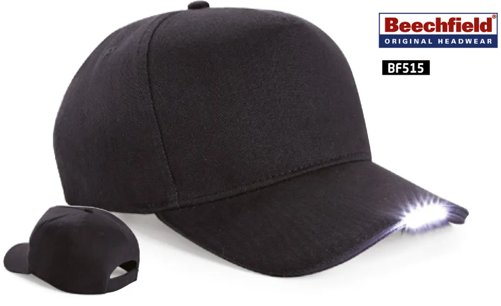 Casquette avec éclairage LED LIGHT CAP BEECHFIELD