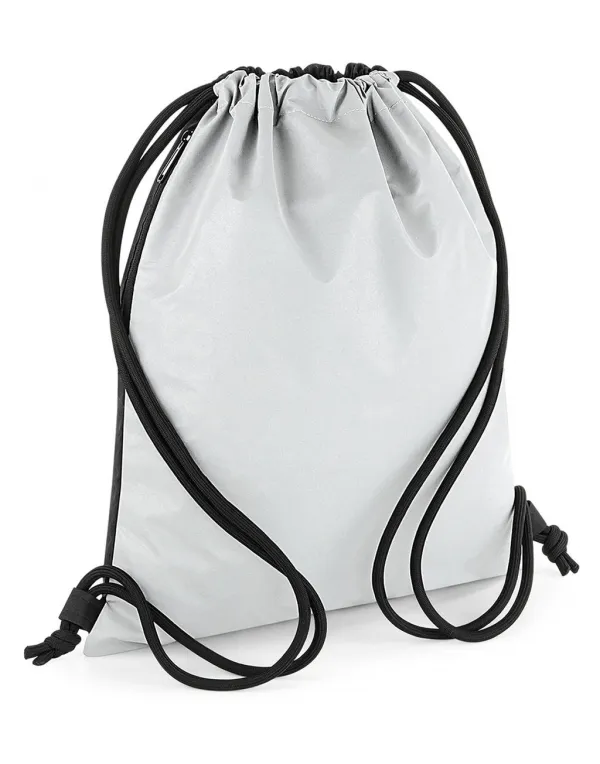 Reflective Gymsac - Silver-BAG BASE