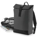 Reflective Roll-Top Backpack-BAG BASE