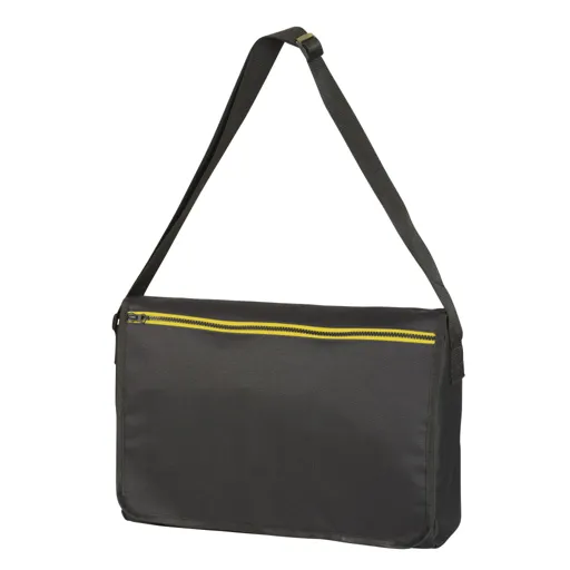 [BM902] MESSENGER BAG-BLACK&MATCH
