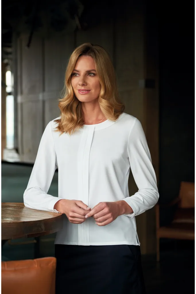 Blouse Crêpe de Chine Riola-BROOK TAVERNER