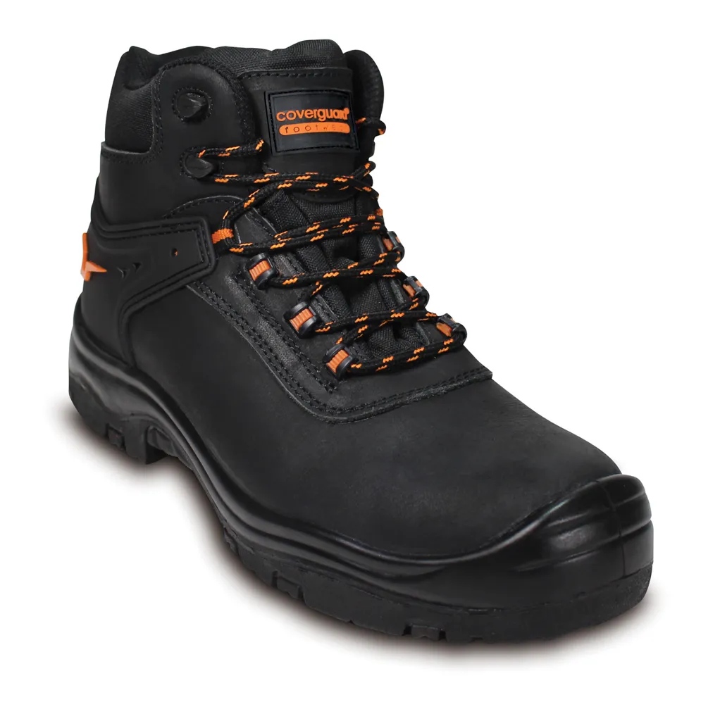 OPAL Chaussures de securite haute composite noir S3 SRC COVERGUARD FOOTWEAR