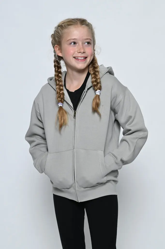 Sweat capuche CASSINI zippé Enfant PREMIUM 310 COTTONRIDGE