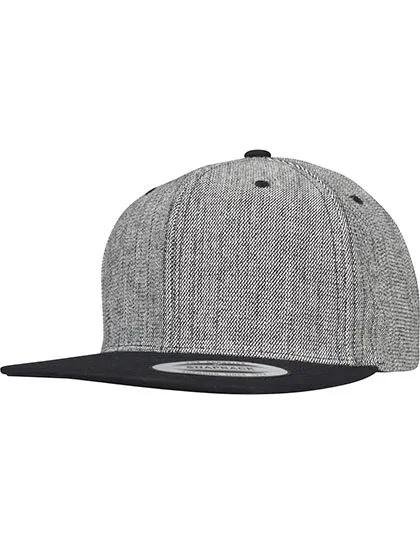 Melange Solid Snapback-FLEXFIT