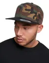 Classic Snapback 2-Tone Camo Cap-FLEXFIT